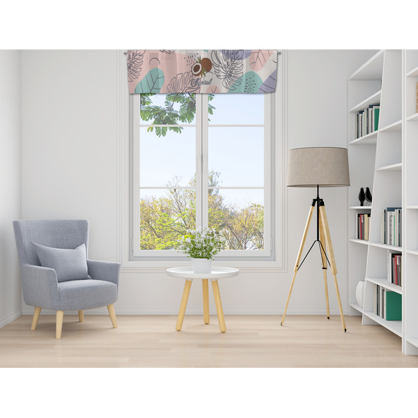 Coconut and Leaves Valance - LIFESTYLE