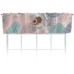 Coconut and Leaves Valance (Personalized)