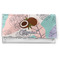 Coconut and Leaves Vinyl Checkbook Cover w/ Name or Text