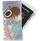 Coconut and Leaves Vinyl Document Wallet - Main