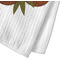 Coconut and Leaves Waffle Weave Towel - Closeup of Material Image