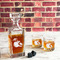 Coconut and Leaves Whiskey Decanters - 30oz Square - LIFESTYLE