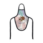 Coconut and Leaves Bottle Apron (Personalized)