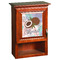 Coconut and Leaves Wooden Cabinet Decal (Medium)