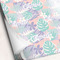 Coconut and Leaves Wrapping Paper - 5 Sheets