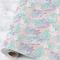 Coconut and Leaves Wrapping Paper Roll - Matte - Large - Main
