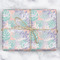 Coconut and Leaves Wrapping Paper Roll - Matte - Wrapped Box