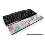 Coconut and Leaves Keyboard Wrist Rest (Personalized)