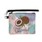 Coconut and Leaves Wristlet ID Case w/ Name or Text