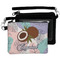 Coconut and Leaves Wristlet ID Cases - MAIN
