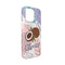 Coconut and Leaves iPhone 13 Mini Case - Angle