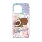 Coconut and Leaves iPhone 13 Mini Case - Back