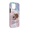 Coconut and Leaves iPhone 13 Pro Tough Case -  Angle