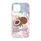 Coconut and Leaves iPhone 13 Tough Case - Back