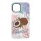 Coconut and Leaves iPhone 15 Pro Tough Case - Back