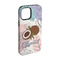 Coconut and Leaves iPhone 15 Tough Case -  Angle
