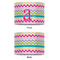 Colorful Chevron 12" Drum Lampshade - APPROVAL (Fabric)