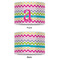 Colorful Chevron 12" Drum Lampshade - APPROVAL (Poly Film)
