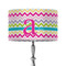 Colorful Chevron 12" Drum Lamp Shade - Fabric (Personalized)