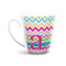 Colorful Chevron 12 Oz Latte Mug - Front