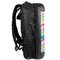 Colorful Chevron 13" Hard Shell Backpacks - Side View