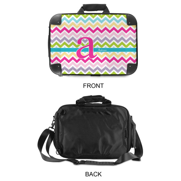 Colorful Chevron 15" Hard Shell Briefcase - APPROVAL