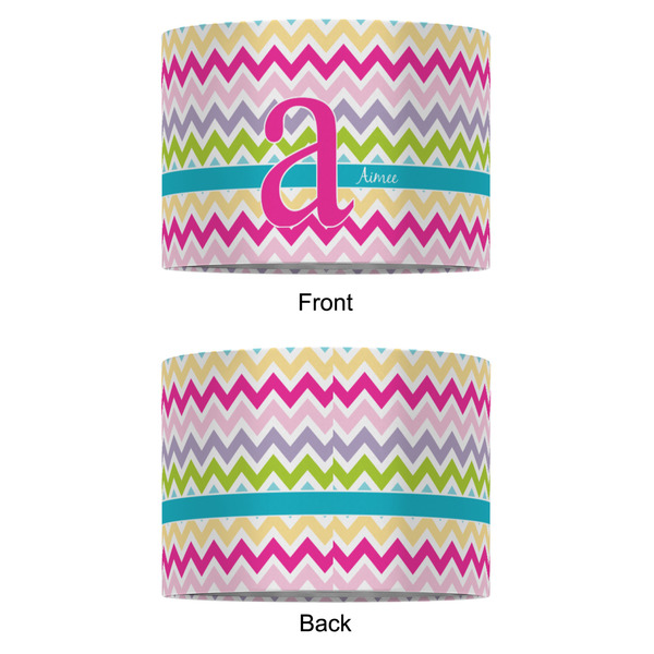 Colorful Chevron 16" Drum Lampshade - APPROVAL (Fabric)