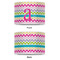 Colorful Chevron 16" Drum Lampshade - APPROVAL (Poly Film)