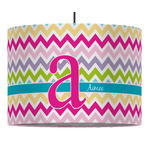 Colorful Chevron Drum Pendant Lamp (Personalized)
