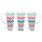 Colorful Chevron 16 Oz Latte Mug - Approval
