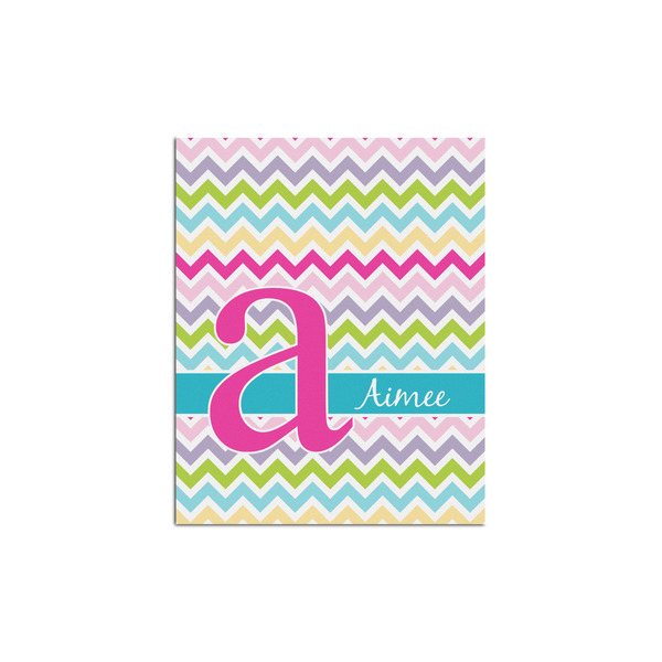 Custom Colorful Chevron Poster - Multiple Sizes (Personalized)