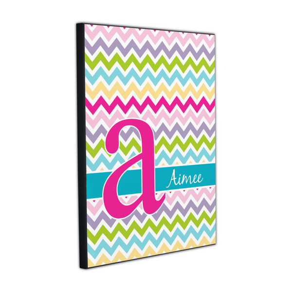 Custom Colorful Chevron Wood Prints (Personalized)