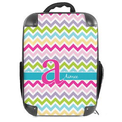 Colorful Chevron Hard Shell Backpack (Personalized)
