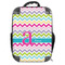 Colorful Chevron 18" Hard Shell Backpacks - FRONT