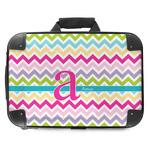 Colorful Chevron Hard Shell Briefcase - 18" (Personalized)