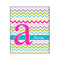 Colorful Chevron Wood Print - 20x24 (Personalized)