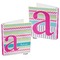 Colorful Chevron 3-Ring Binder Front and Back