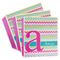 Colorful Chevron 3-Ring Binder Group