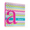 Colorful Chevron 3 Ring Binders - Full Wrap - 1" - FRONT