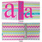 Colorful Chevron 3 Ring Binders - Full Wrap - 2" - APPROVAL