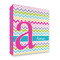 Colorful Chevron 3 Ring Binders - Full Wrap - 2" - FRONT