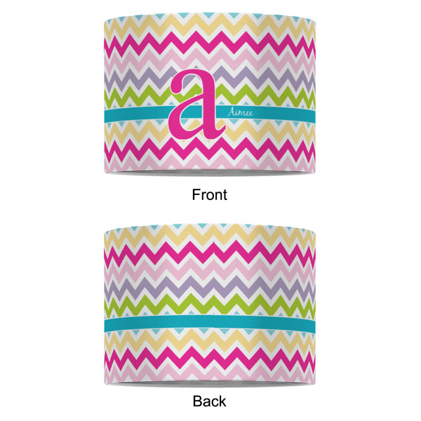 Colorful Chevron 8" Drum Lampshade - APPROVAL (Fabric)