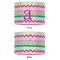 Colorful Chevron 8" Drum Lampshade - APPROVAL (Poly Film)