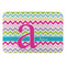 Colorful Chevron Anti-Fatigue Kitchen Mat (Personalized)