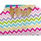 Colorful Chevron Apron - Pocket Detail with Props
