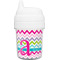 Colorful Chevron Baby Sippy Cup (Personalized)
