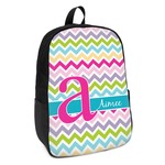 Colorful Chevron Kids Backpack (Personalized)
