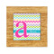 Colorful Chevron Bamboo Trivet with Ceramic Tile Insert (Personalized)