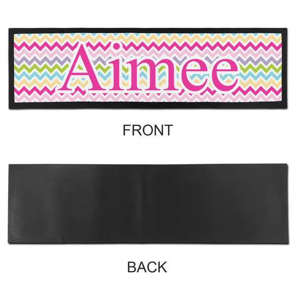 Colorful Chevron Bar Mat - Large - APPROVAL
