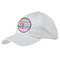 Colorful Chevron Baseball Cap - White (Personalized)